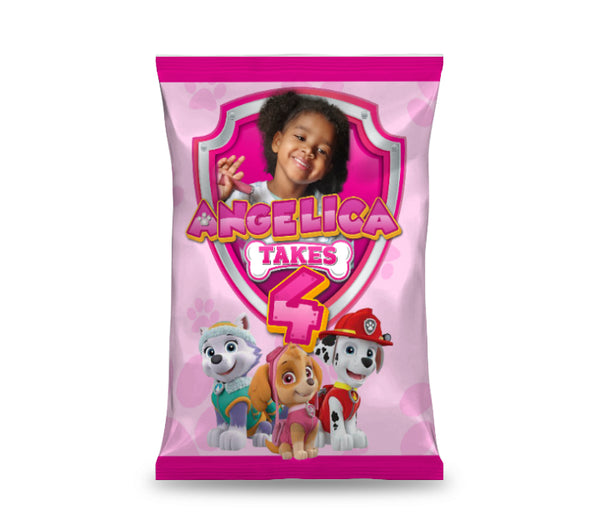 Paw Patrol Birthday Potato Chip Bag – JSY Customs